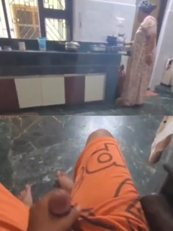 Son Rubbing Dick